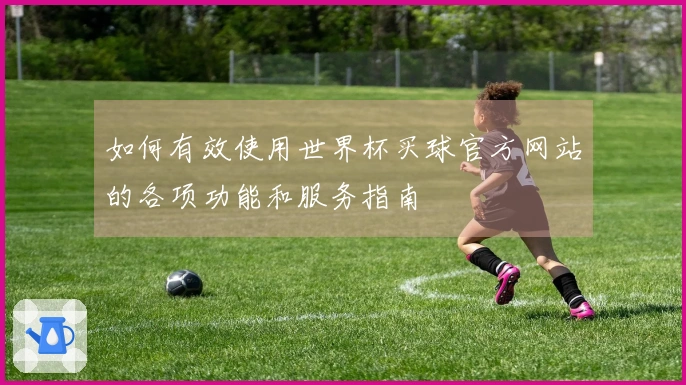 如何有效使用世界杯买球官方网站的各项功能和服务指南